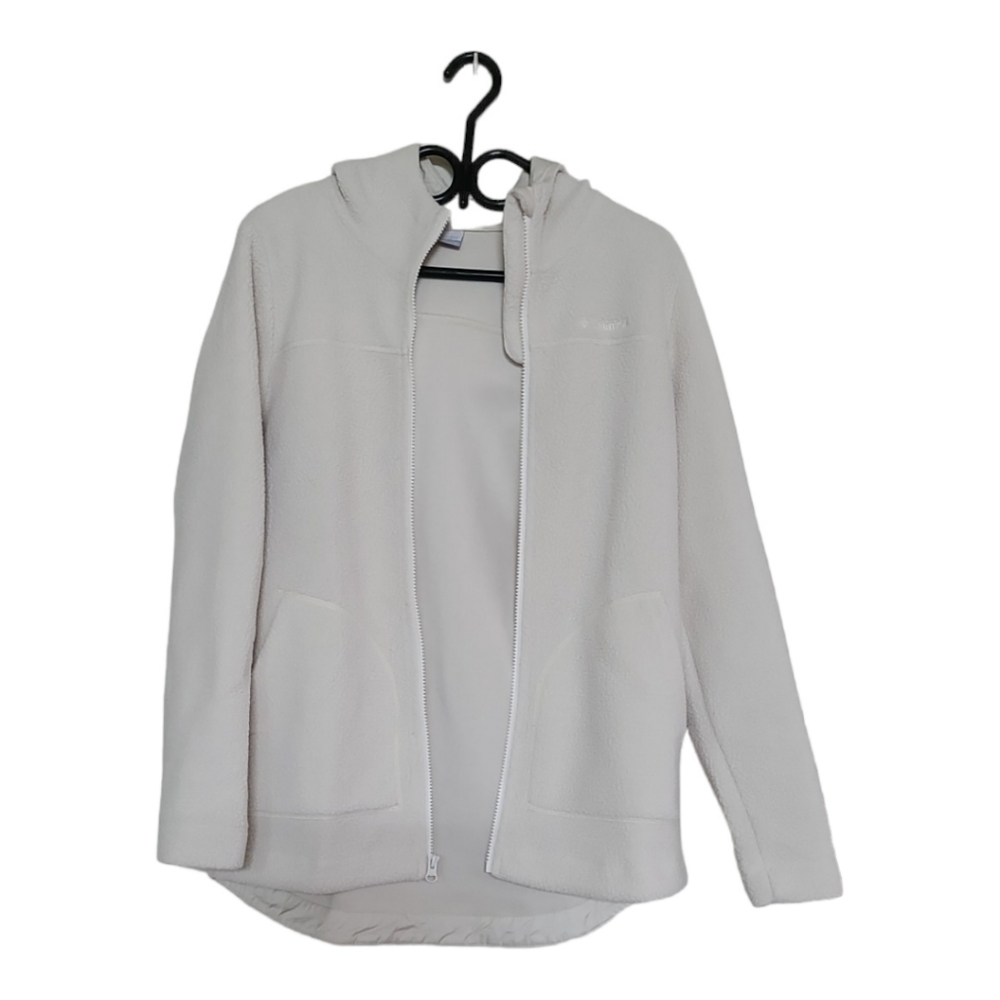 Like New Condition Columbia Cream Sherpa Jacket
